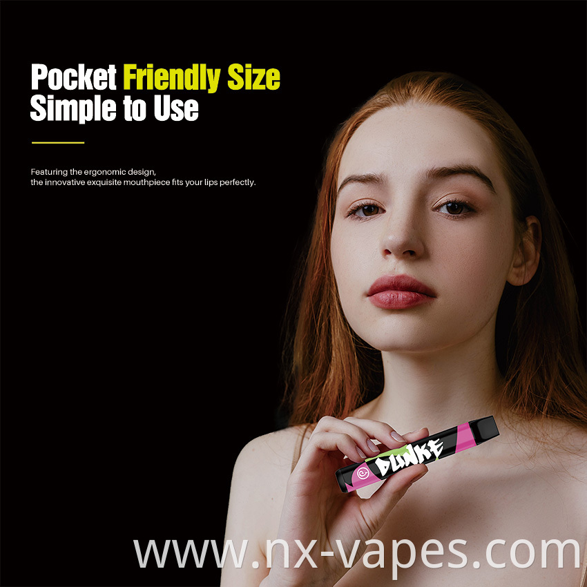 Disposable e-cigarette video promotional image